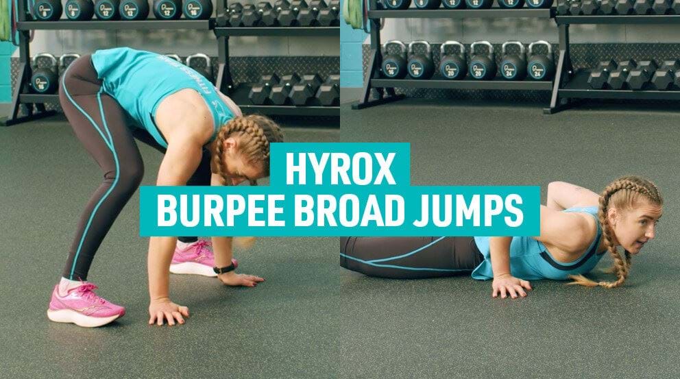 Hyrox Burpee Broad Jumps 